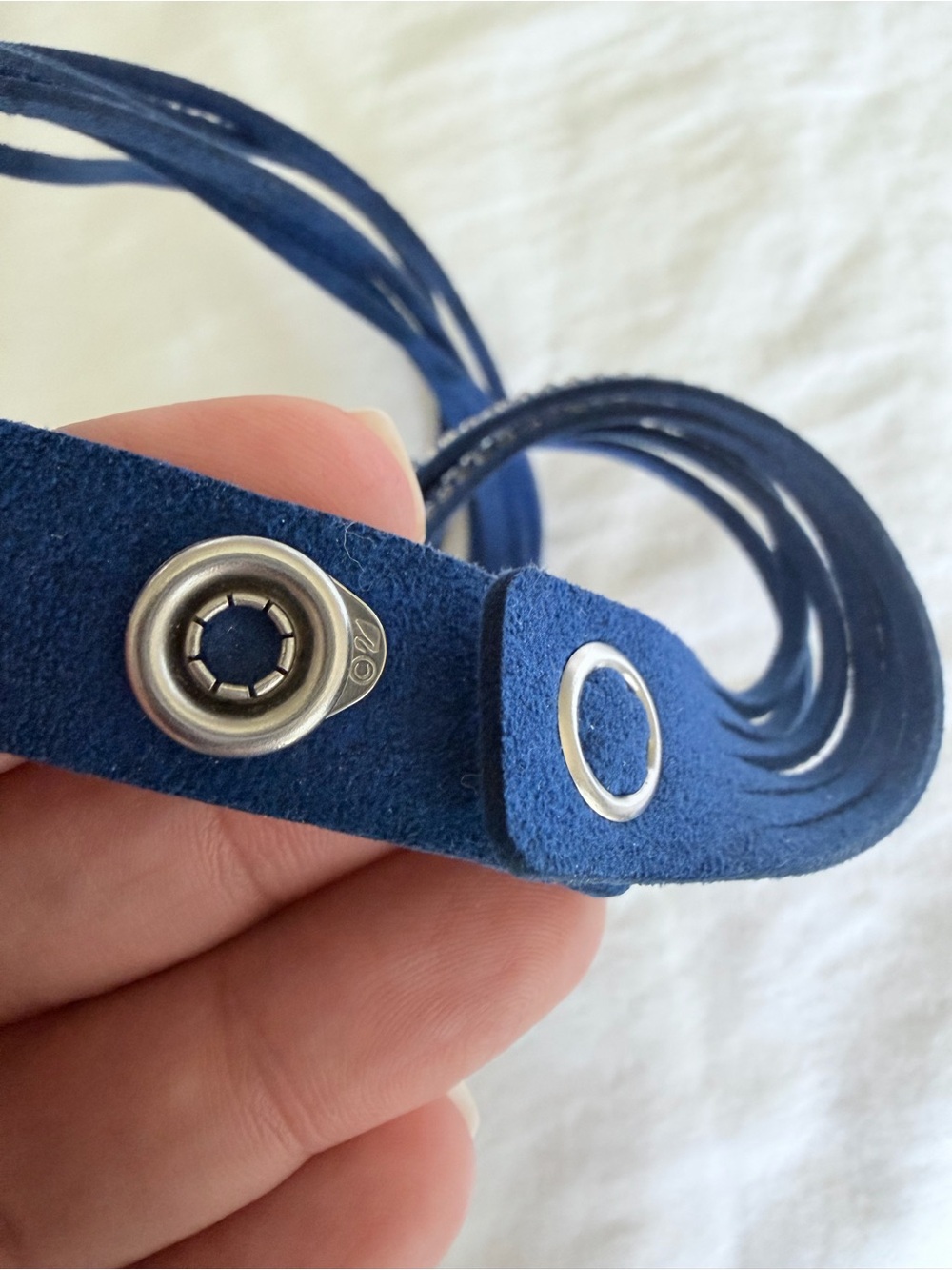 Swarovski Blue Crystal Wrap Bracelet - Picture 7 of 11